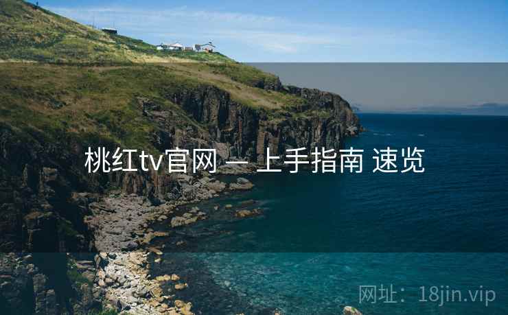桃红tv官网 — 上手指南 速览