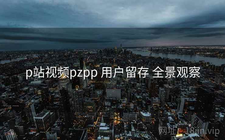 p站视频pzpp 用户留存 全景观察