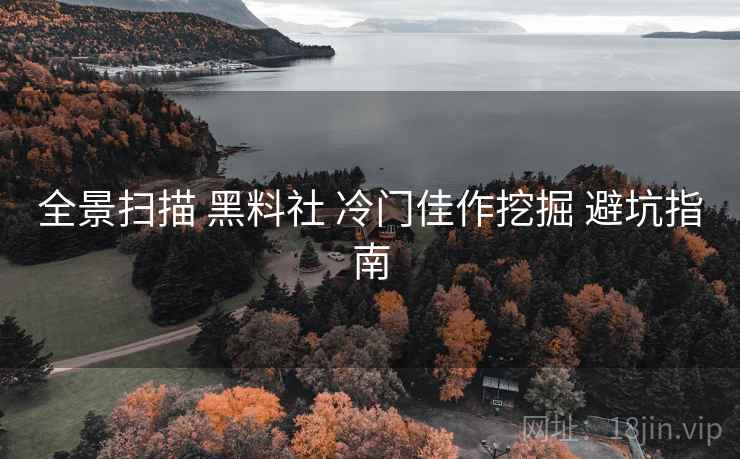 全景扫描 黑料社 冷门佳作挖掘 避坑指南
