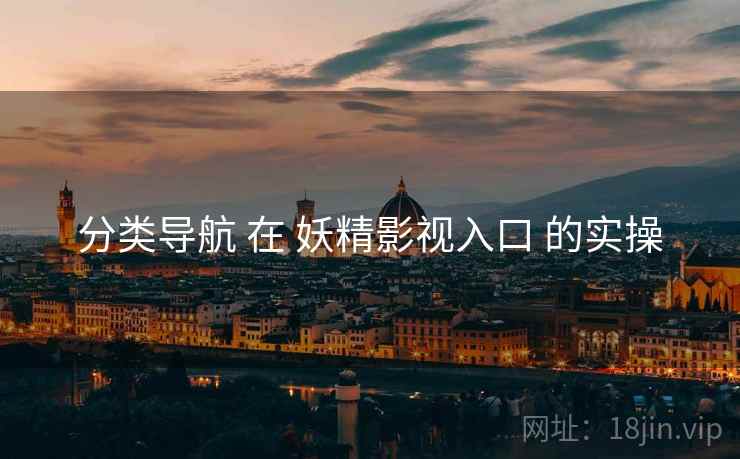 分类导航 在 妖精影视入口 的实操