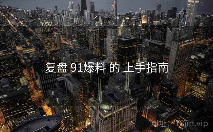 复盘 91爆料 的 上手指南