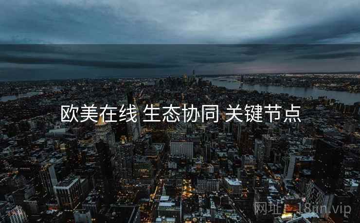 欧美在线 生态协同 关键节点