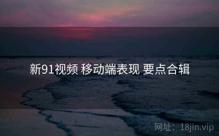 新91视频 移动端表现 要点合辑